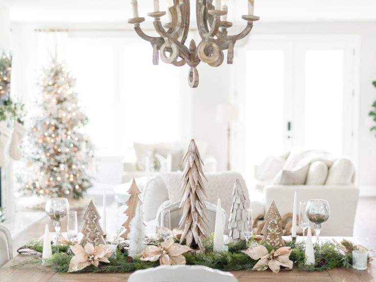 Christmas Tablescape Ideas | By Lifestyle blogger Elle Bowes
