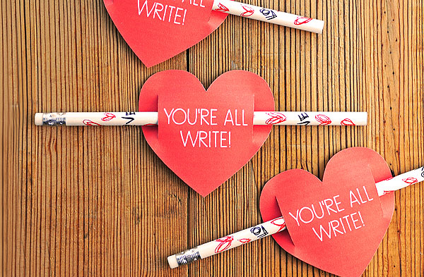  Pencils and hearts | Lifestyle blogger Elle Bowes shares Valentine's Day ideas for kids.
