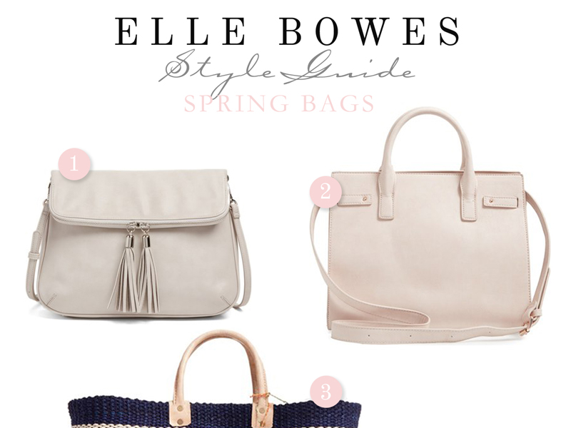 Spring Bags | By Lifestyle blogger Elle Bowes