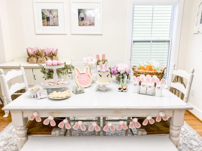 Bunny Theme Birthday Party | Ryann Turns 3! | Elle Bowes